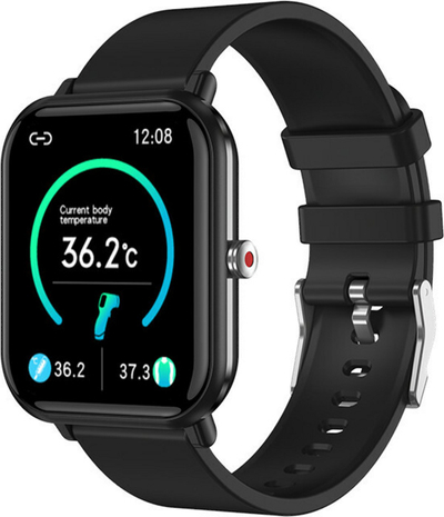 Orë e mençur Wotchi Smartwatch W9PRO, e zezë