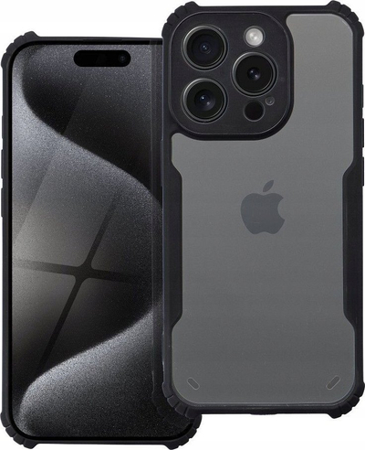 Mbulesë telefoni Tok Anti-Drop Case për Honor 90 Lite, TPU + akrilik, kundër rënies, e zezë