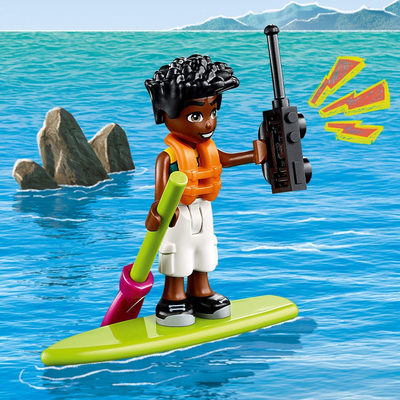Set ndërtimi LEGO Friends Rescue Seaplane 41752, avion shpëtimi, 6+ vjeç