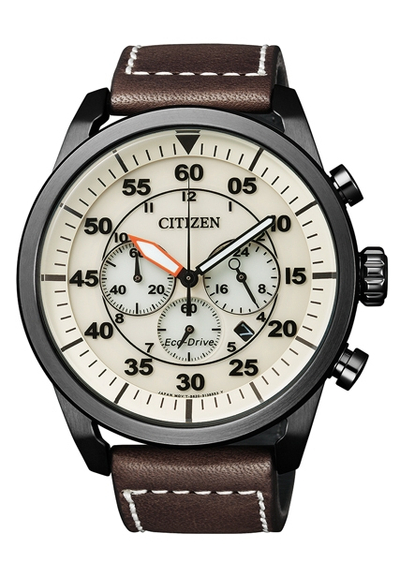 Orë dore Citizien Eco-Drive Ring Chrono CA4215-04W