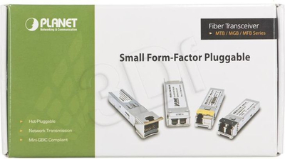 Modul SFP Planet MGB-TLX, 1.25Gbps, single mode 1310nm
