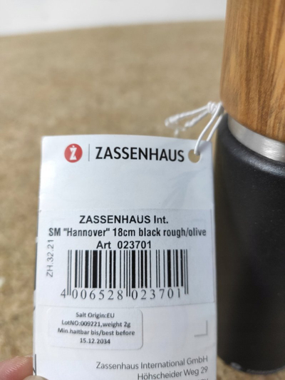 Mulli kripë Frieling Hannover, mekanizëm qeramik, i bardhë