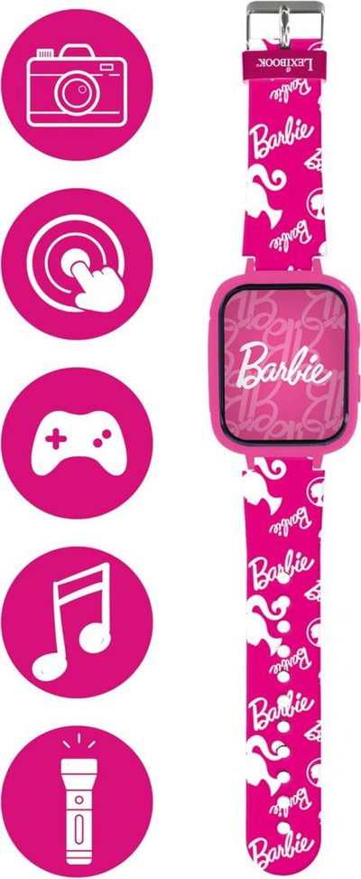 Orë inteligjente për fëmijë Lexibook Selfie Camera Watch Barbie, kamerë selfie, rozë
