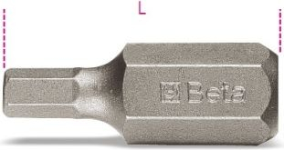 Bit kaçavide Beta Tools Hex, 12mm, 30mm, gri