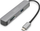 Docking stacion Digitus USB C, 5 porta, HDMI 4K, gri metalik
