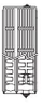 Radiator Stelrad Novello, tipi 22, 40 x 70 cm, 1000 W, i bardhë