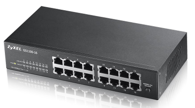 Switch rrjeti Zyxel GS1100-16, 16 porta Gigabit, 10/100/1000 Mbps