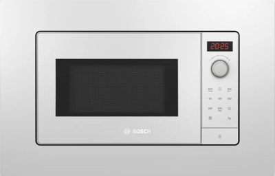 Furrë me mikrovalë e integrume Bosch BFL623MW3, 20L, 800W, inox