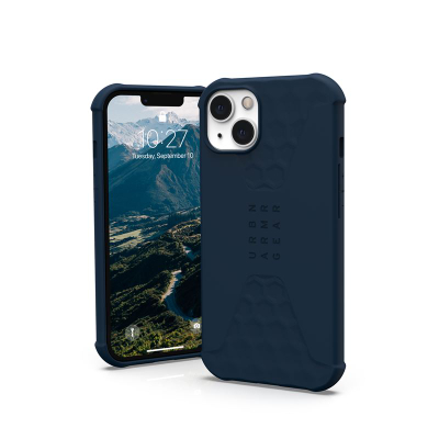 Mbulesë silikoni UAG Standard Issue për iPhone 13, 6.1", ultra e hollë, blu Mallard