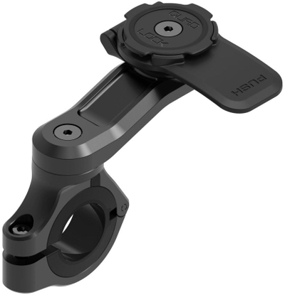 Држач за мотор Quad Lock Motorcycle PRO, за волан, ротирање 360°, црн