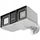 Kamerë e jashtme sigurie Hikvision DS-2CE18D0T-LFS28, 2MP, 2.8mm, bardhë e zezë