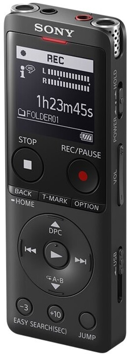 Diktafon Sony ICDUX570B, 4GB, i zi