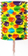 Lampion dekorativ FANDY Cylinder, letër, varës, shumëngjyrësh