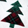 Batanije Stof KLAUS Christmas Trees, 130x160 cm, shumëngjyrëshe