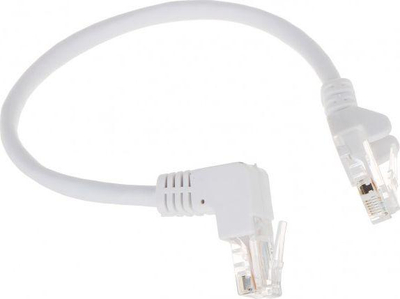 Kabllo rrjeti Delta Opti Patchcord RJ45, 0.25m, Ethernet, e bardhë