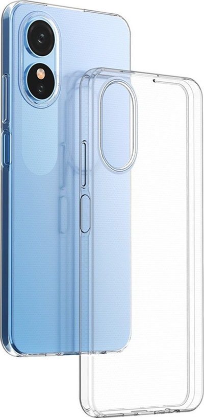 Futrollë telefoni Hurtel Ultra Clear për Oppo A17, 0.5mm, transparente