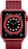 Rrip çeliku inox për Apple Watch, 38/40/41 mm, mbyllje me magnet, i kuq