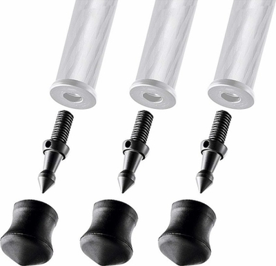 Set këmbësh trekëmbëshi Gitzo GSF30S, maja të shkurtra metal, 30mm, set me 3 copë