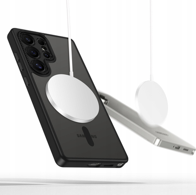 Mbulesë telefoni Tech-Protect MagCam për Samsung S25 Ultra, MagSafe, e zezë mat