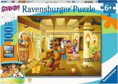 Puzzle për fëmijë Ravensburger XXL, 100 pjesë, Scooby Doo, shumëngjyrësh