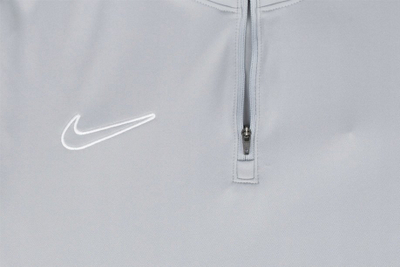 Bluzë sportive Nike Academy 23 Drill Top M DR1352 012, poliester, me zinxhir, gri