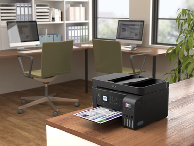 Printer multifunksion Epson EcoTank ET-4800, Inkjet A4, Wi‑Fi, i bardhë