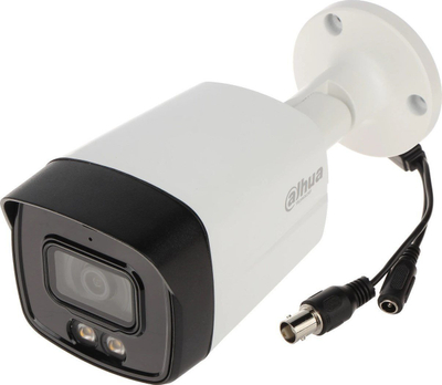 Kamerë sigurie Dahua HAC-HFW1509TLM-A-LED-0360B-S2, 5MP, IR 40m, e bardhë