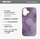 Kapak Incase Halo Fitted Hard Shell me MagSafe për iPhone 16 Pro, që e mbron nga rënia deri në 3 metra, Oil Slick Lilac