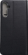 Këllëf libër për telefon Samsung Galaxy A05s, me magnet, imitim zhamo, i zi