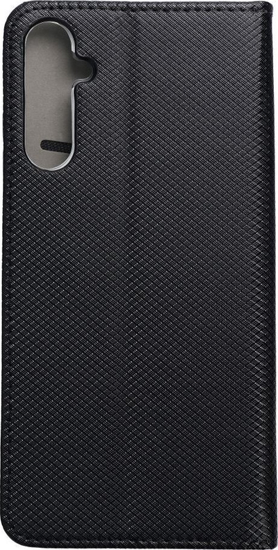 Këllëf libër për telefon Samsung Galaxy A05s, me magnet, imitim zhamo, i zi