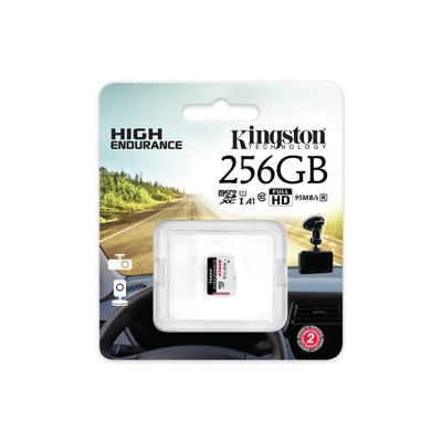 Kartelë memorie Kingston microSDXC 256GB, UHS I U1 V10, High Endurance