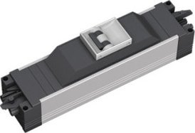 Prizë multiple Bachmann STEP ALU 1xLS GST18, çelës mbrojtës 16A, trup alumini, gri