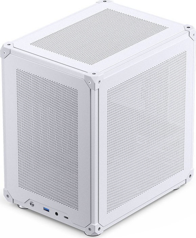 Kuti kompjuterike Jonsbo C6, Micro ATX, kompakte, e bardhë