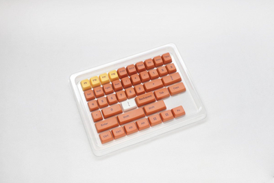 Капачиња за тастатура Ducky DCA132, сет од 132 копчиња, PBT, без позадинско осветлување, повеќебојни Daisy