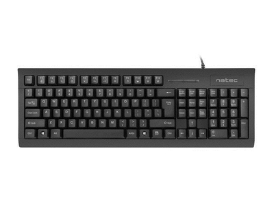 Tastierë Natec MORAY, USB, e zezë