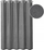 Perde kopshti HOBBYGARDEN WAVE, 210x150cm, material që i rri shiut e diellit, grafit