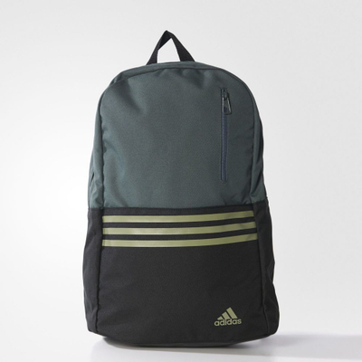 Çantë shpine Adidas Versa Tile, 22 l, e gjelbër / e zezë