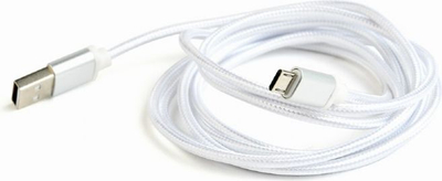 Kabllo Gembird CABLEXPERT, USB-A (M) / Micro USB 2.0 (M), 1.8m, e argjendtë