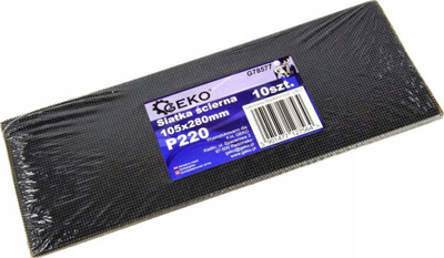 Rrjetë gërryëse Geko G78577, 105 x 280mm, P220