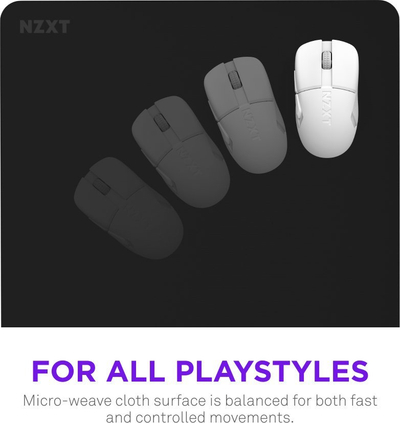 Подлога за глушец NZXT Zone XL, 900x350mm, против лизгање, црна