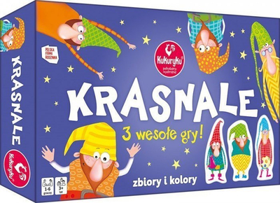 Eдукативна игра Adamigo Џуџиња, со карти, шарена