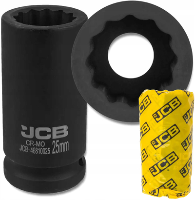 Çelës goditës JCB, 3/4", çelik chrome molibden, argjend
