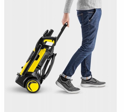 Машина за миење под притисок Karcher K 6 1.679-630.0, 600 l/h, алуминиумска пумпа, црево 10 m, жолта