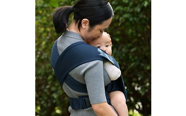 Mbajtëse bebe Ergobaby Embrace, ergonomike, deri 11.3kg, blu e errët