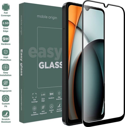 Xham mbrojtës Mobile Origin EasyGlass për Xiaomi Redmi A3, Double Strong, transparent