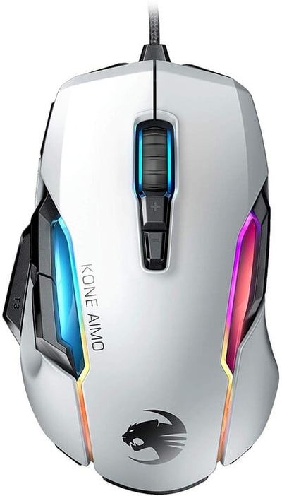 Maus ROCCAT Kone AIMO Remastered, i bardhë