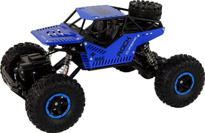 Makina me telekomandë Leantoys Rover Rock Climbing, shkalla 1:16, 2.4GHz, e zezë blu