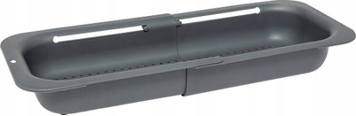 Kulluese lavamani Neo PP, e zgjatshme 34.4 – 47.8 cm, plastike, gri