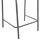 Stol bari Laura mesatare 58,5×58×104 Hcm (HM6065.01), gri