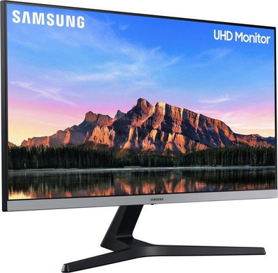 Monitor Samsung U28R554UQR (LU28R554UQRXZG), 28", UHD 4K, i zi/i hirtë